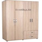 armoire garde robe 4 portes