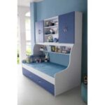 Lit superposé pour enfant avec rangement