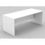 bureau pour entreprise blanc 140cm 70 cm 75 cm de hauteur