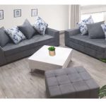 salon 5 place avec pouf Tunisie