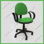 siège de bureau en vert pistache pour enfant et adulte