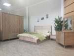 Chambre à coucher scandinave style nordique moderne chic