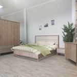 Chambre à coucher scandinave style nordique moderne chic