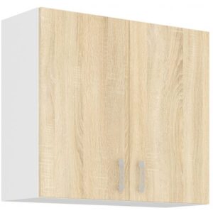 meuble haut de cuisine 2 portes 80cm