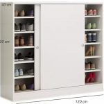 Meuble chaussures coulissante petit modèle 50 paires