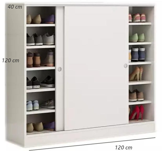 Armoire à chaussures coulissante PM - Prix promotionnel