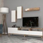living scandinave pour TV modèle BUILT