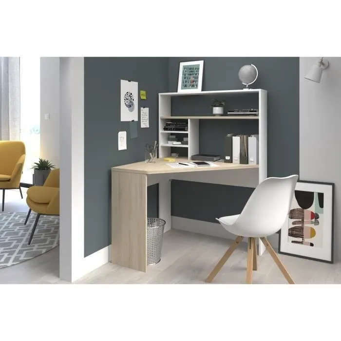 Bureau d'angle de coin modèle York