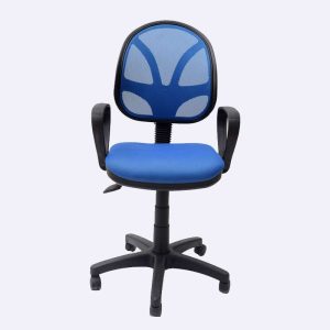 chaise de bureau modèle canvas importé en tunisie bleu