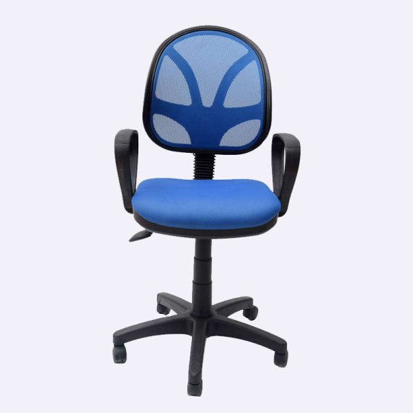 chaise de bureau modèle canvas importé en tunisie bleu