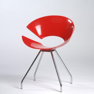 chaise modèle Divano Rouge