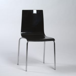 Chaise design moderne Noire
