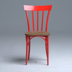 Chaise industrielle confortable Rouge Tunisie