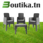 ensemble de jardin 3 places