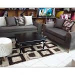 salon Pretty Tunisie 2022 / 2023 5 places couleur marron pieds scandinaves