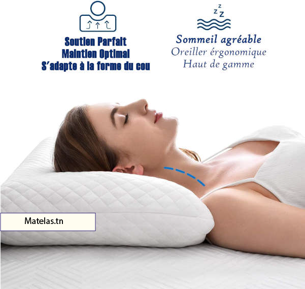 oreiller mémoire de forme meilleur qualité prix