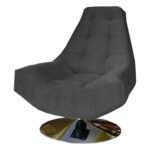 fauteuil-pivot-gris-fonce-tunisie