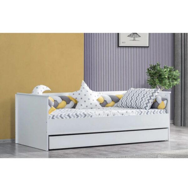 Lit gigogne en blanc fabrication tunisienne vente gros detail