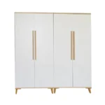 Armoire scandinave moderne avec 4 portes battantes Tunisie