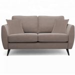 Canapé 2 places couleur beige grège