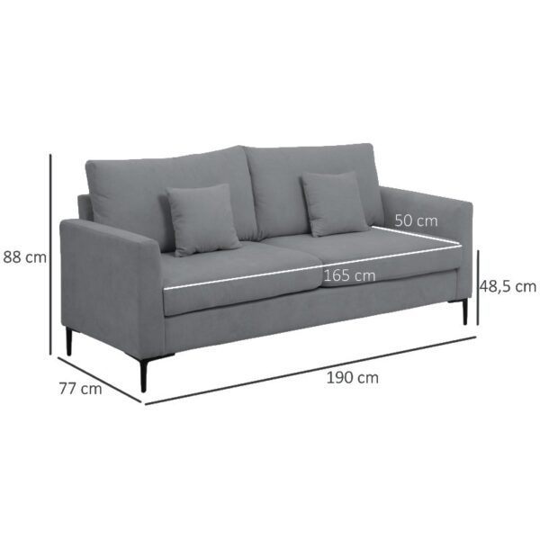 canapé 3 places EMRODE – Image 2