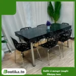 table à manger marbre tunisie pas cher