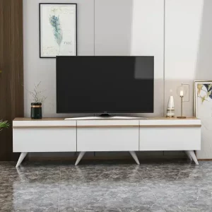 Meuble télévision meuble plasma simple style scandinave moderne fabriqué en Tunisie