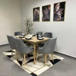 Salle à manger OSTER tapisserie Grise