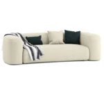 Canapé 3 places laine de moton