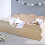 Lit une place design moderne en forme de nuage