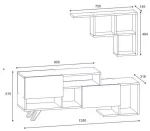 Dimension du meuble télévision 627
