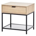 Table de nuit, table de chevet métallique Tunisie 1 tiroir