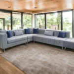 salon Asdrubal 6 places avec pouf meilleur prix en Tunisie