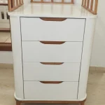 Commode à langer avec 4 tiroirs