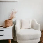 Fauteuil en forme bouclette