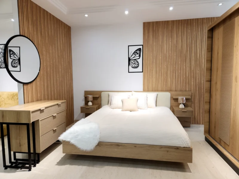 Chambre à coucher moderne 2025 prix tunisie
