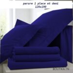 Parure de lit 120x190 meilleur prix Tunisie