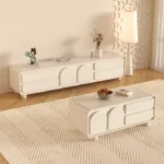 table basse 50x100 cm + table tv L200 x P40 x H50 cm