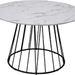 table à manger ronde diamètre 100cm