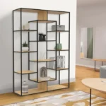 étagère bibliothèque 143x104x30 pas cher