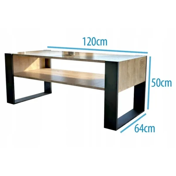 table basse Linéa en fer forger meilleur prix en Tunisie