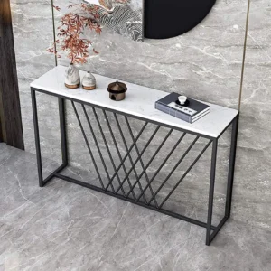 Console Métallique Tangled de dimension 120x30x120