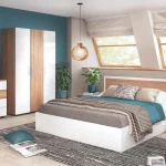 Chambre à coucher Kitta pour adulte modèle 2025-2026 moderne et chic