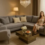 salon séjour Vogue avec meilleur prix en Tunisie