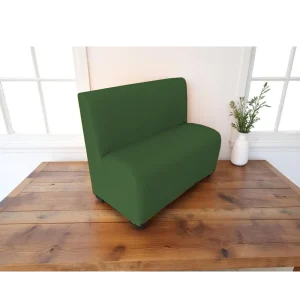 canapé salon de thé couleur vert